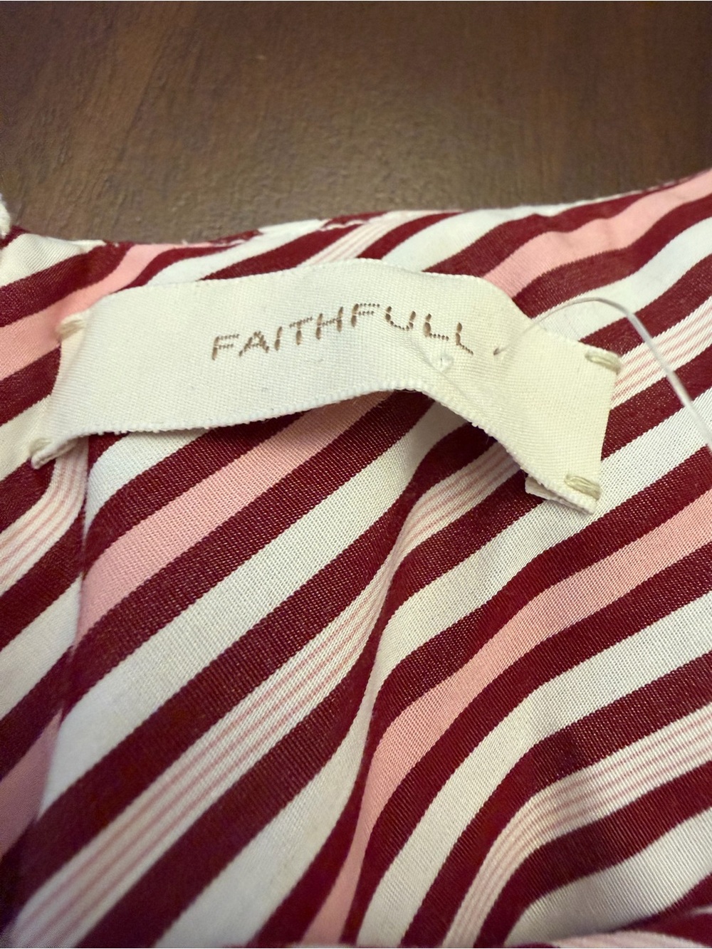 FAITHFULL Aniela striped cotton minidress (124) - Picture 7 of 9
